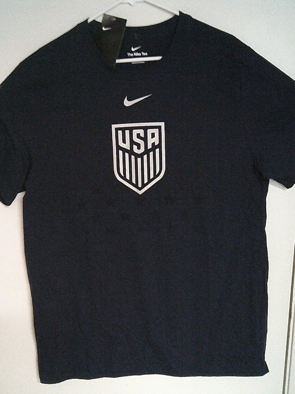 NEW NIKE OLYMPICS "Team USA Essential Tee" MEN'S NAVY T-SHIRT LARGE M11332